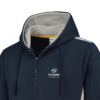 Vest met capuchon